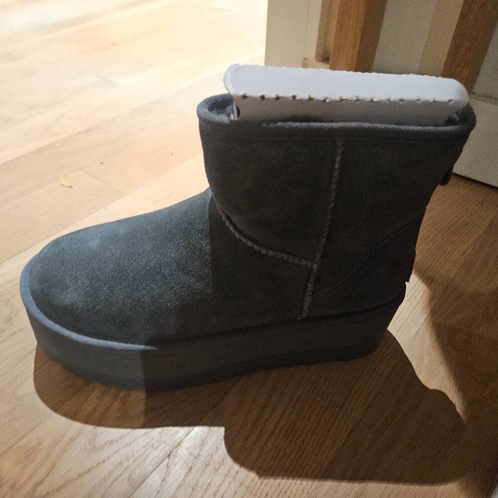 UGG classic mini platform, smoke plume